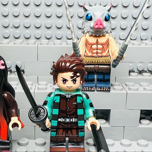 Demon Slayer Custom Minifigures Lot of 4 - Picture 5 of 6
